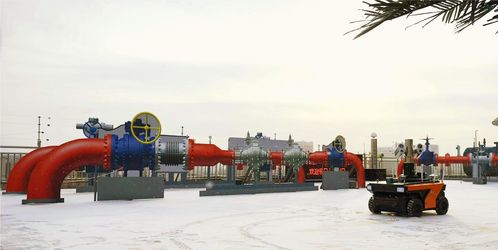 北斗油氣站場(chǎng)智能巡檢機(jī)器人 智能科技，守護(hù)安全，等您領(lǐng)回家